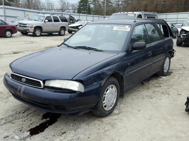 4S3BK4351V7324798 - 1997 SUBARU LEGACY L GRAY photo 2