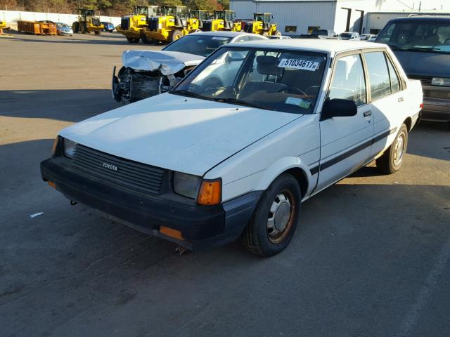 JT2AE83E6F3251777 - 1985 TOYOTA COROLLA LE WHITE photo 2