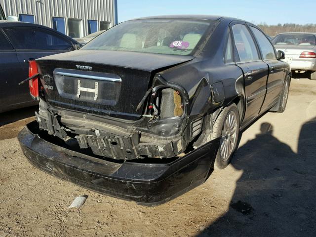 YV1TS92D241335895 - 2004 VOLVO S80 BLACK photo 4