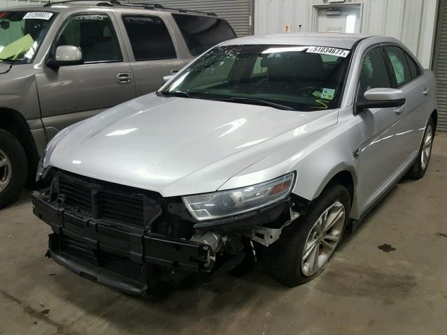 1FAHP2E85DG170883 - 2013 FORD TAURUS SEL SILVER photo 2