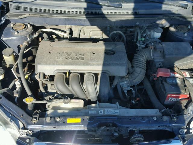 2T1BR32E55C452550 - 2005 TOYOTA COROLLA CE BLUE photo 7