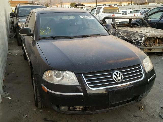 WVWRH63B74P209295 - 2004 VOLKSWAGEN PASSAT GLX BLACK photo 1