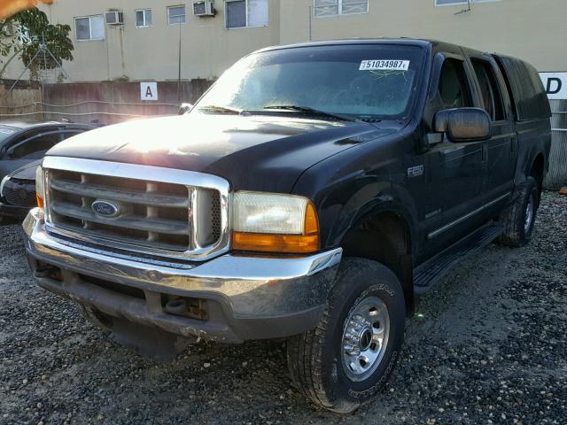 1FTNW21F0XEE90438 - 1999 FORD F250 SUPER BLACK photo 2