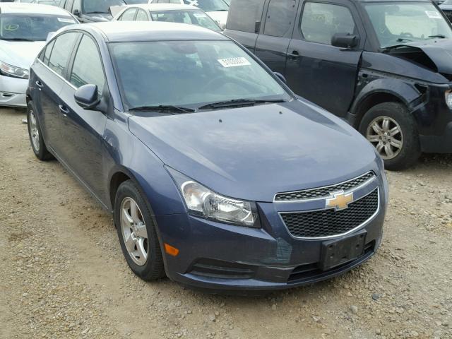 1G1PC5SB7E7216291 - 2014 CHEVROLET CRUZE LT BLUE photo 1