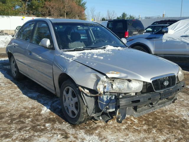 KMHDN45D72U449561 - 2002 HYUNDAI ELANTRA GL SILVER photo 1