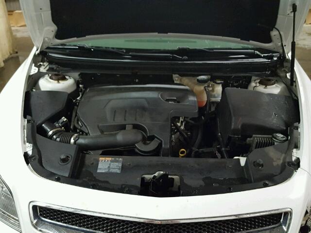 1G1ZA5EU2BF372171 - 2011 CHEVROLET MALIBU LS WHITE photo 7