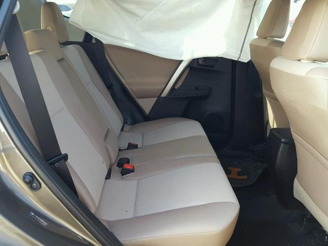 2T3BFREV5DW057019 - 2013 TOYOTA RAV4 LE Qızıl foto 6