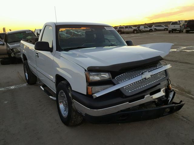 1GCEC14Z65Z214621 - 2005 CHEVROLET SILVERADO WHITE photo 1