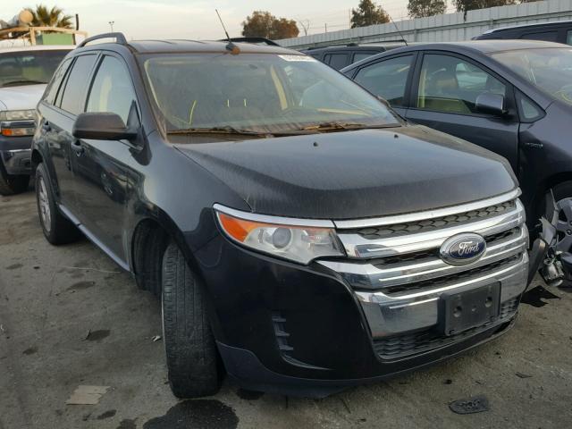 2FMDK3GCXCBA31123 - 2012 FORD EDGE SE BLACK photo 1