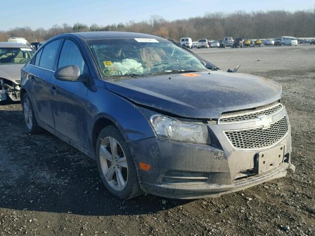 1G1PE5SB2D7121923 - 2013 CHEVROLET CRUZE LT BLUE photo 1