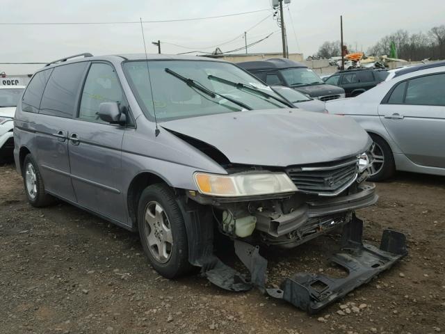 2HKRL186XYH537583 - 2000 HONDA ODYSSEY EX GRAY photo 1