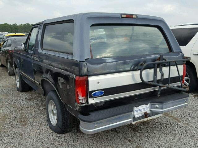 1FMEU15HXSLA03385 - 1995 FORD BRONCO U10 BLUE photo 3