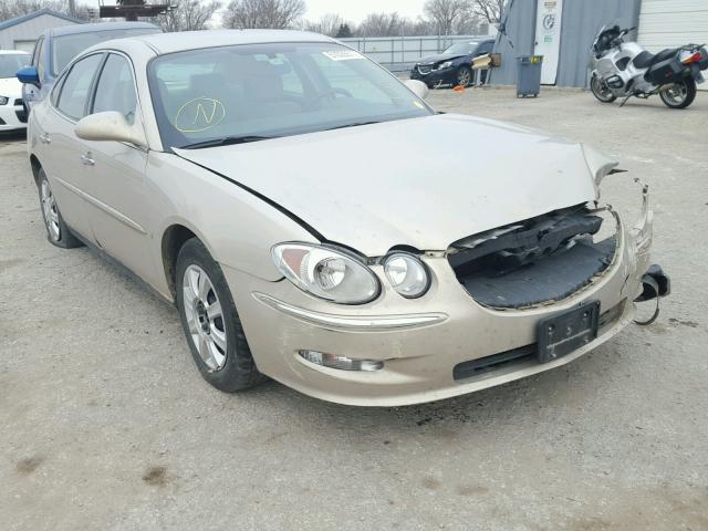2G4WC582181374844 - 2008 BUICK LACROSSE C GOLD photo 1