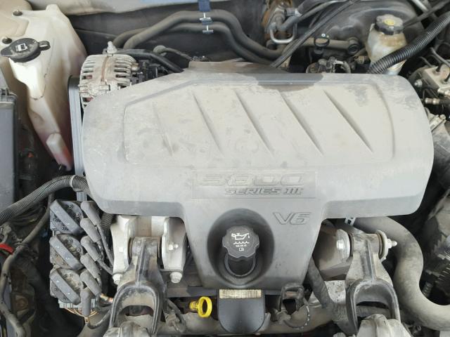 2G4WC582181374844 - 2008 BUICK LACROSSE C GOLD photo 7