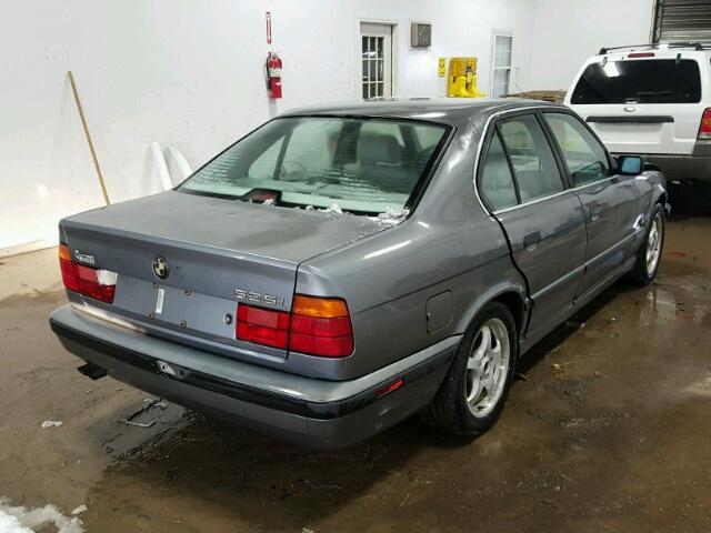 WBAHD6325SGK85681 - 1995 BMW 525 I AUTO GRAY photo 4