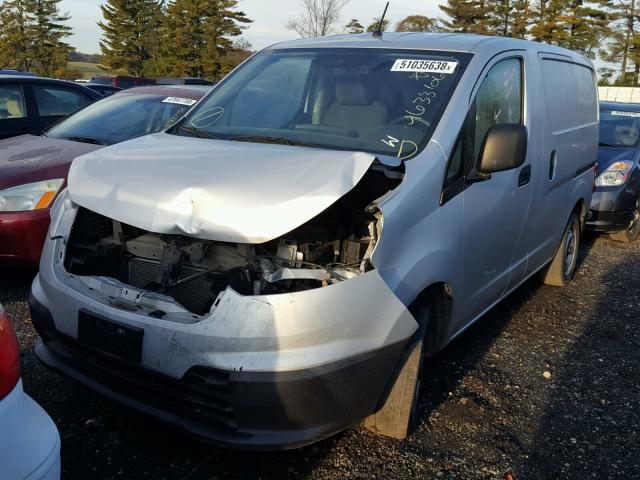 3N63M0YNXFK697712 - 2015 CHEVROLET CITY EXPRE SILVER photo 2