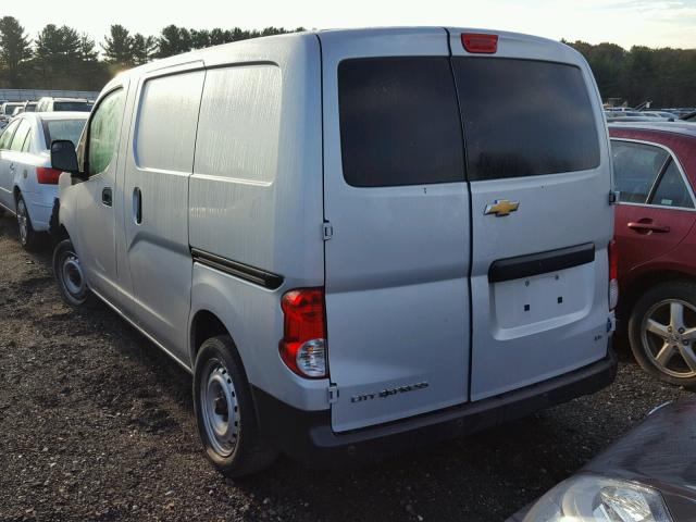 3N63M0YNXFK697712 - 2015 CHEVROLET CITY EXPRE SILVER photo 3