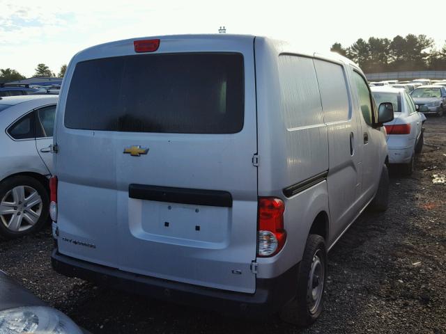 3N63M0YNXFK697712 - 2015 CHEVROLET CITY EXPRE SILVER photo 4