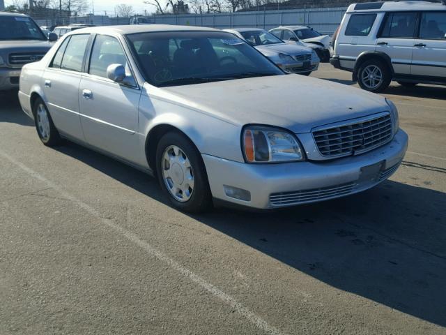 1G6KD54YXYU335073 - 2000 CADILLAC DEVILLE GRAY photo 1