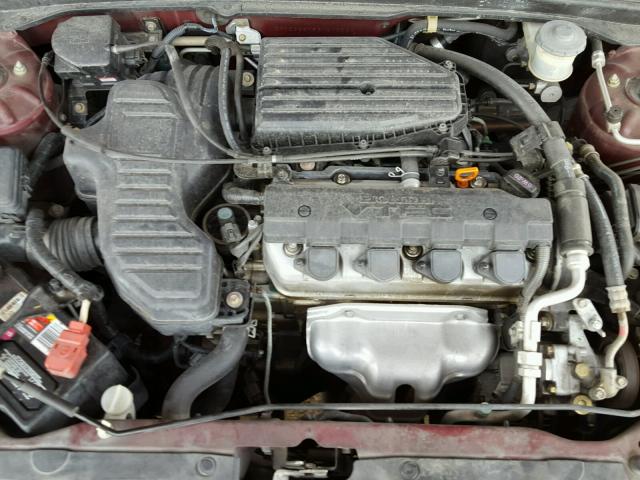 2HGES26753H575552 - 2003 HONDA CIVIC EX 栗色 照片 7