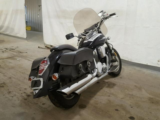 1HFSC52355A211660 - 2005 HONDA VTX1300 R BLACK photo 4