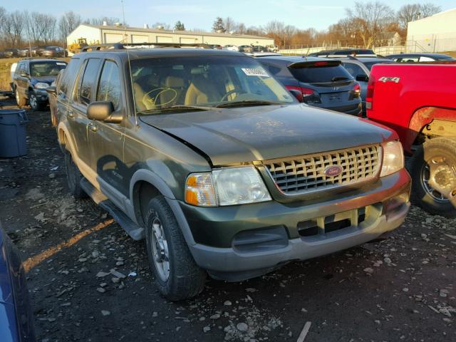 1FMZU73E92ZB80889 - 2002 FORD EXPLORER X GREEN photo 1