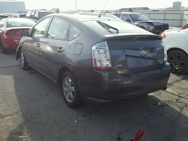 JTDKB20U673271414 - 2007 TOYOTA PRIUS GRAY photo 3