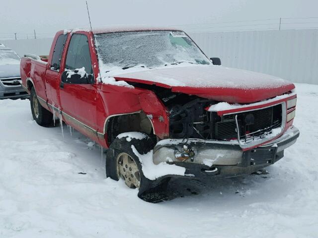 2GTEK19K9S1569155 - 1995 GMC SIERRA K15 RED photo 1