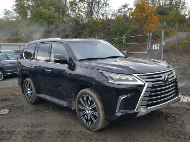 JTJHY7AX9J4263191 - 2018 LEXUS LX 570 BLACK photo 1