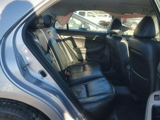 1HGCM66554A021497 - 2004 HONDA ACCORD EX SILVER photo 6