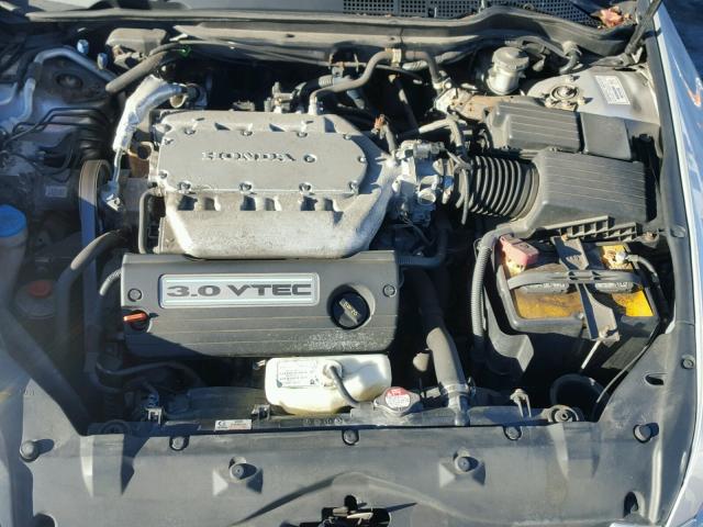 1HGCM66554A021497 - 2004 HONDA ACCORD EX SILVER photo 7