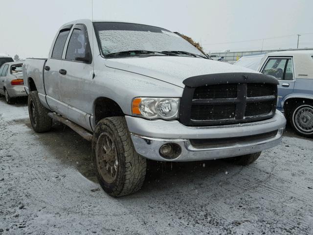 1D7HU18D05S132553 - 2005 DODGE RAM 1500 S SILVER photo 1