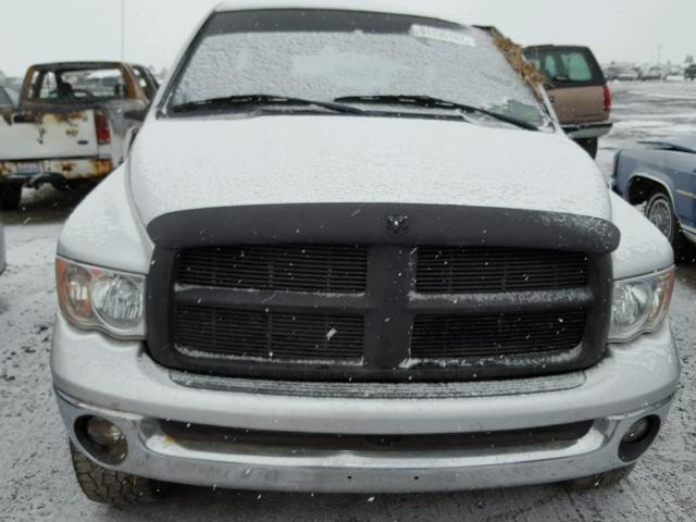 1D7HU18D05S132553 - 2005 DODGE RAM 1500 S SILVER photo 10