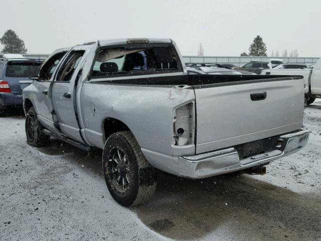 1D7HU18D05S132553 - 2005 DODGE RAM 1500 S SILVER photo 3