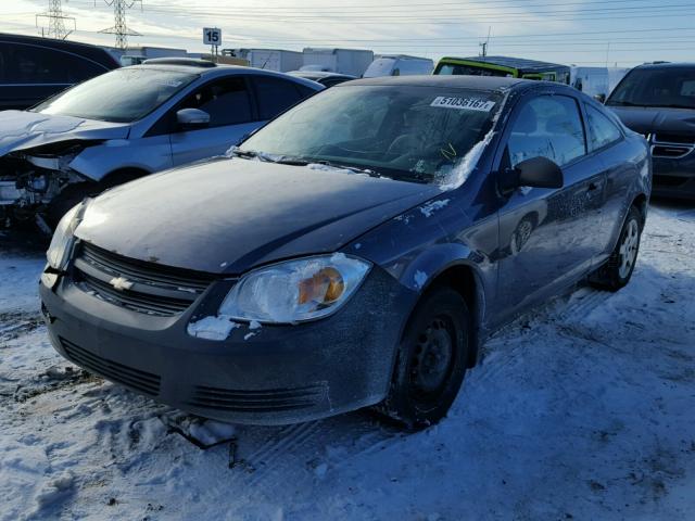 1G1AK15FX67607954 - 2006 CHEVROLET COBALT LS GRAY photo 2