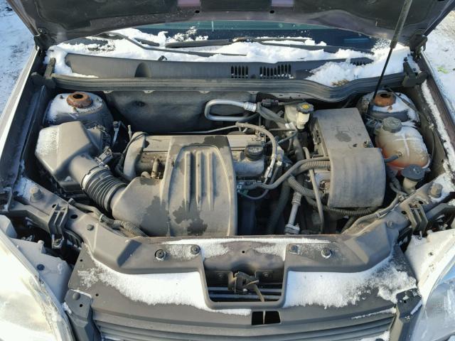 1G1AK15FX67607954 - 2006 CHEVROLET COBALT LS GRAY photo 7