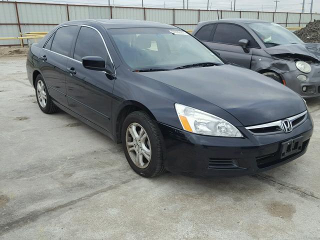 JHMCM56866C003471 - 2006 HONDA ACCORD EX BLACK photo 1