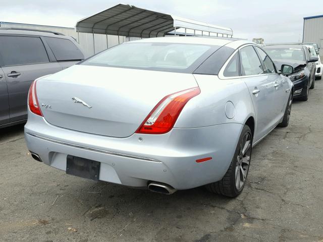 SAJWA2GE1BMV20662 - 2011 JAGUAR XJL SUPERC SILVER photo 4