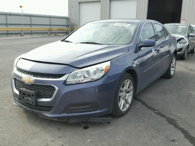 1G11C5SL1EF270092 - 2014 CHEVROLET MALIBU 1LT BLUE photo 2