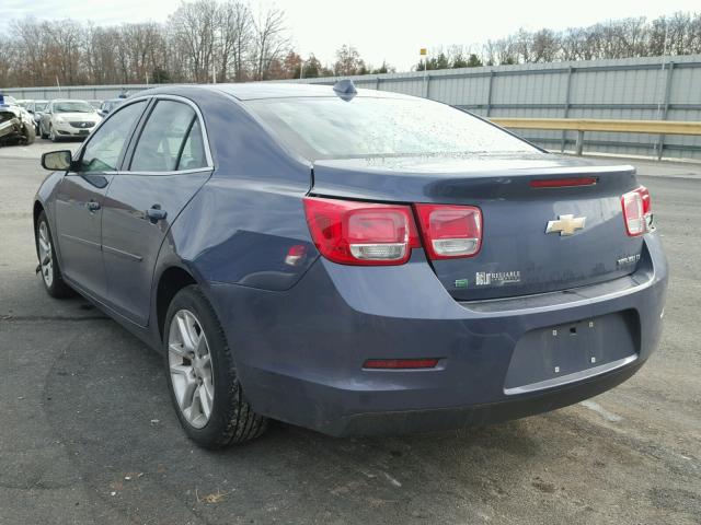 1G11C5SL1EF270092 - 2014 CHEVROLET MALIBU 1LT BLUE photo 3