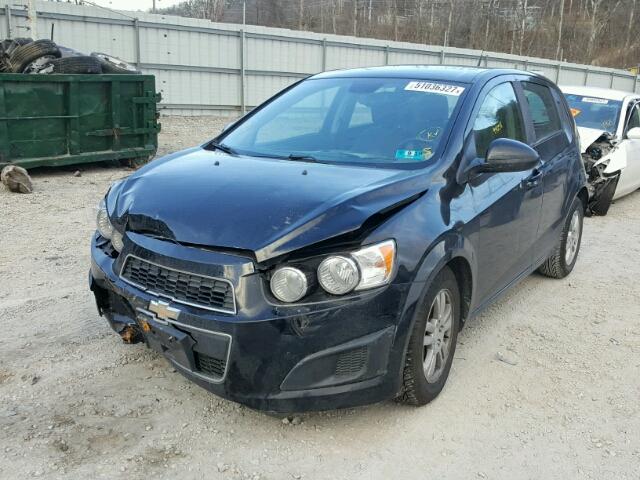 1G1JA6SH0C4136173 - 2012 CHEVROLET SONIC LS BLACK photo 2