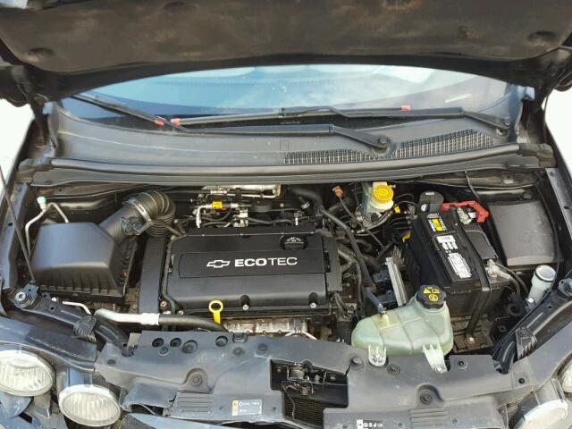 1G1JA6SH0C4136173 - 2012 CHEVROLET SONIC LS 黑色 照片 7