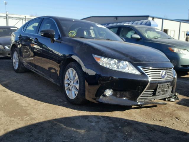 JTHBW1GG5E2049317 - 2014 LEXUS ES 300H BLACK photo 1