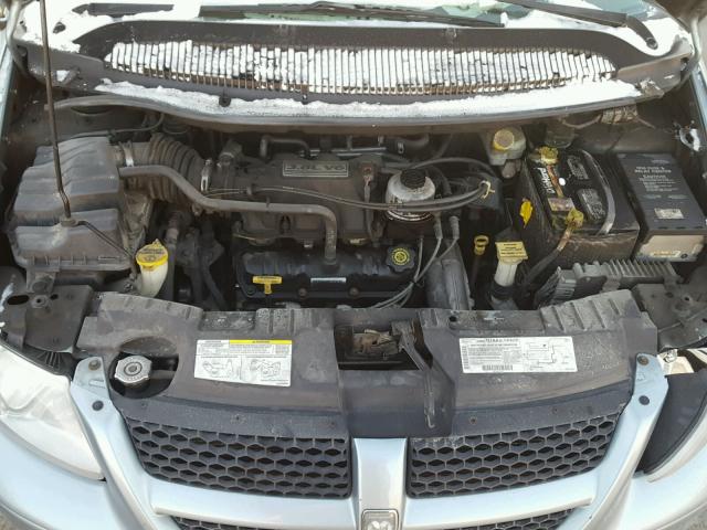 2D4GP44L43R235472 - 2003 DODGE GRAND CARA BLUE photo 7