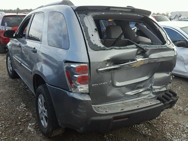 2CNDL13FX56116556 - 2005 CHEVROLET EQUINOX LS GRAY photo 3