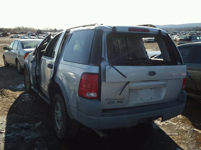 1FMZU72E42UB23269 - 2002 FORD EXPLORER X SILVER photo 3