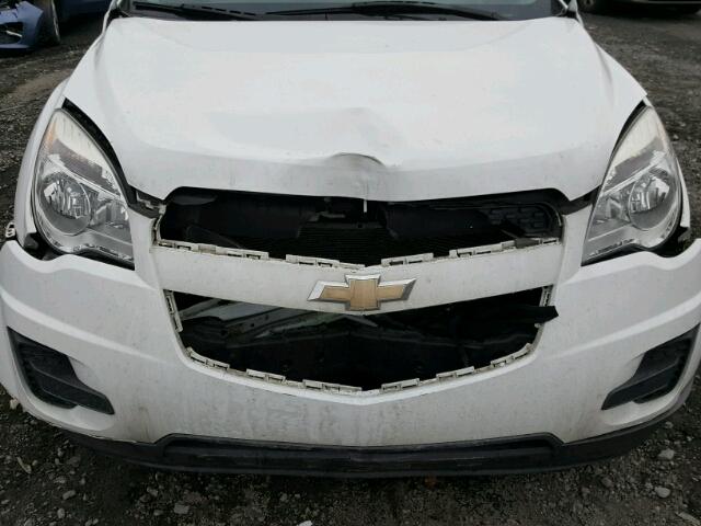 2GNFLCEK0C6155969 - 2012 CHEVROLET EQUINOX LS WHITE photo 9