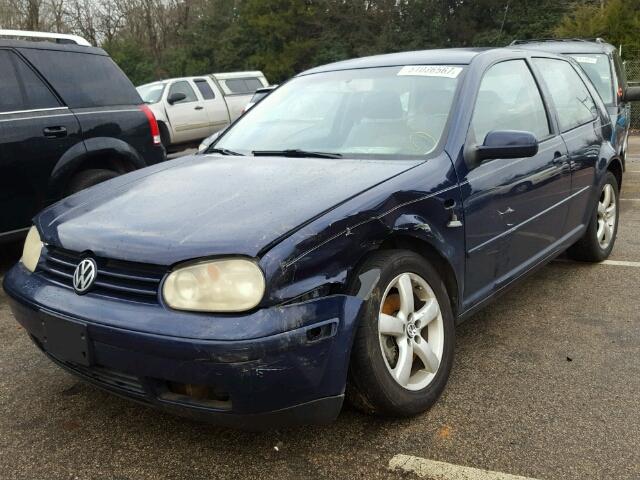 9BWDE61J644003793 - 2004 VOLKSWAGEN GTI BLUE photo 2