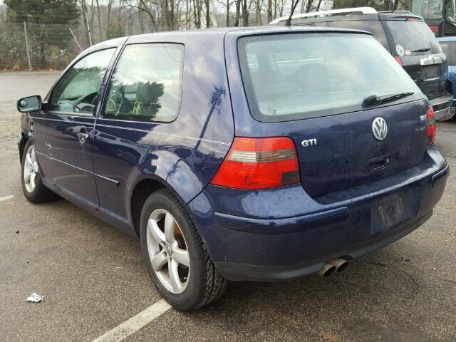 9BWDE61J644003793 - 2004 VOLKSWAGEN GTI BLUE photo 3