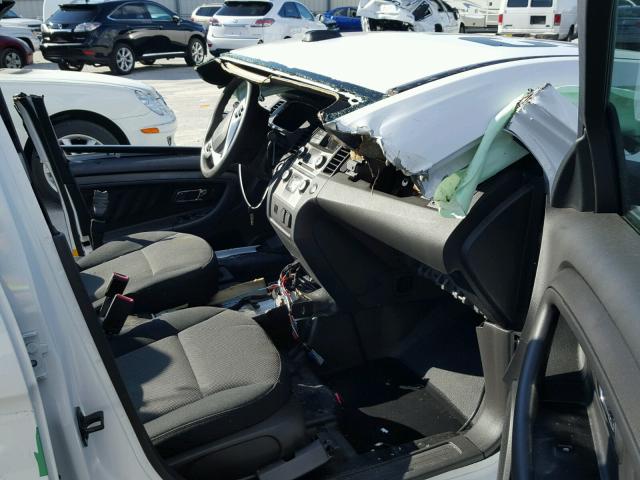 1FAHP2L83DG206685 - 2013 FORD TAURUS POL WHITE photo 5